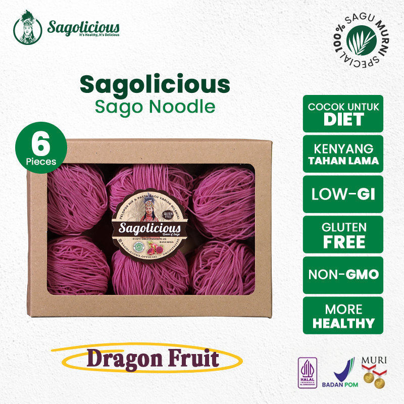 

Sagolicious - Mie Sagu Buah Naga Box