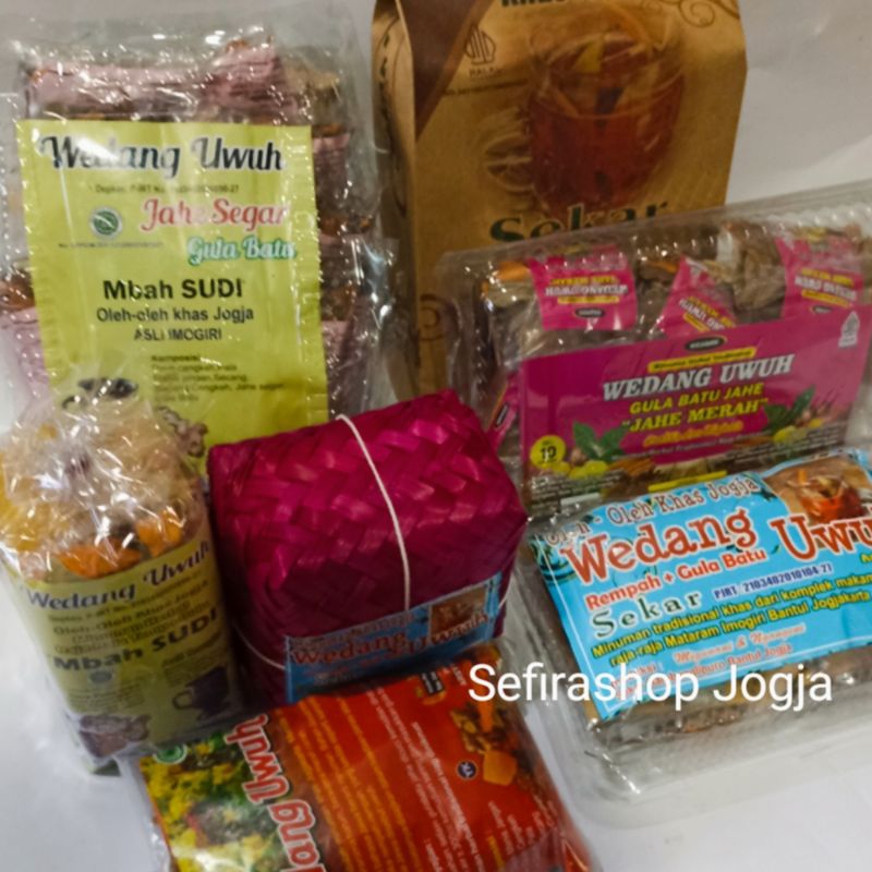 

Wedang Uwuh Khas Bantul JOGJA Komplit Rempah + Gula Batu (Tersedia 3 Produsen Pilihan : Sekar, Mbah Sudi dan Gujahe)