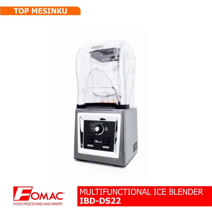 Ice Blender Fomac IBD-DS22 - multifunctional ice blender