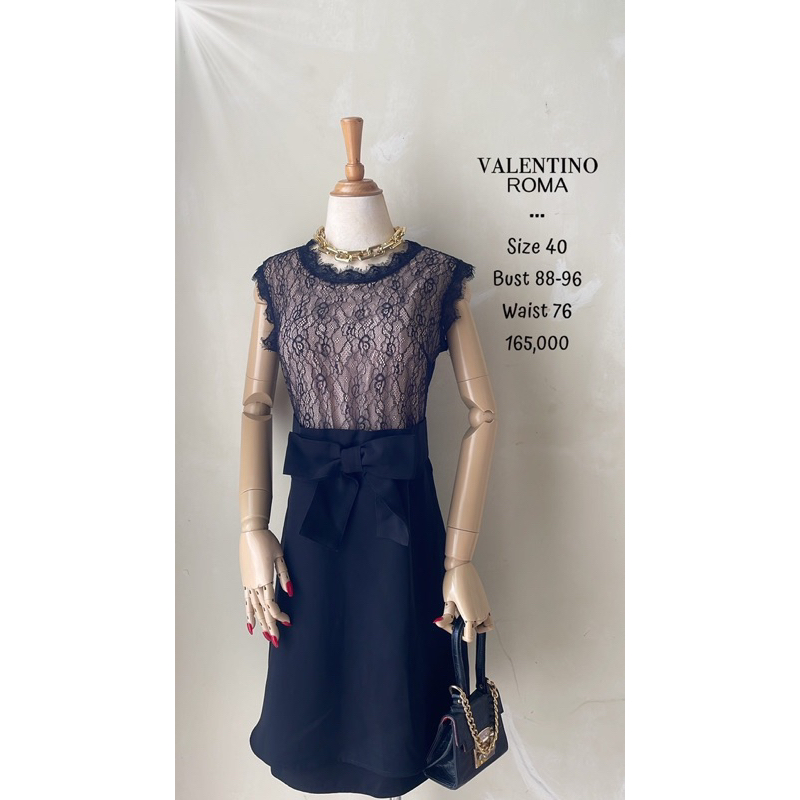 Mini dress valentino premium brukat brokat lace renda lekbong tanktop obi belt pita slit murah keren