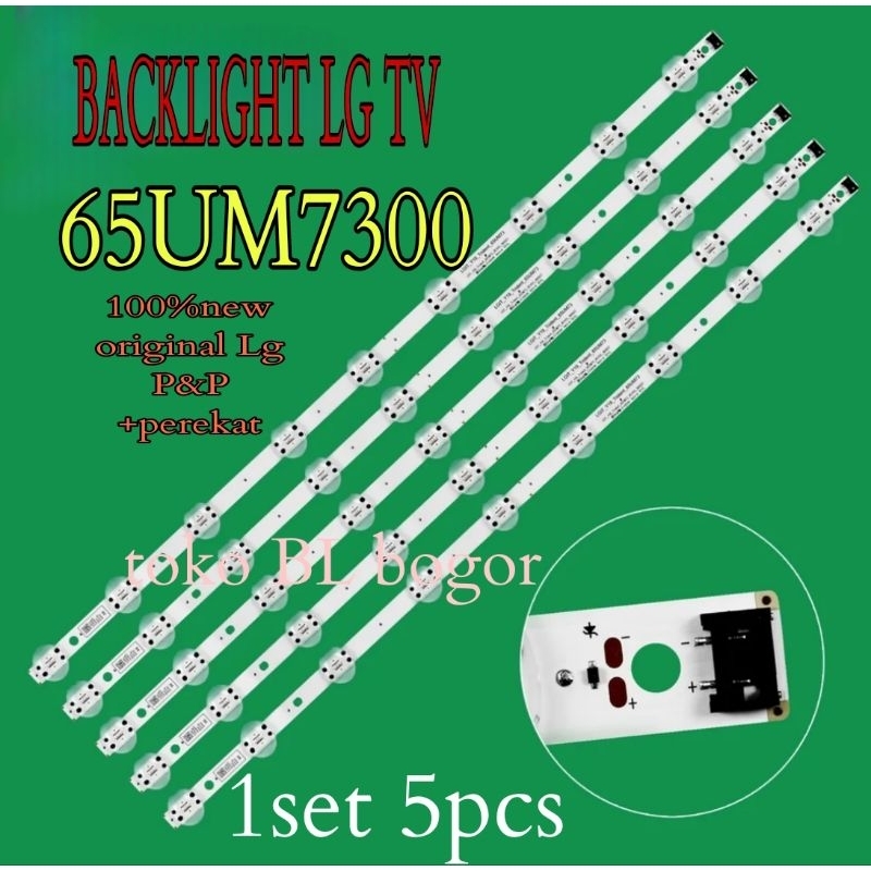 LAMPU LED BL BACKLIGHT TV LG 65UM7300PTA 65UM7300 65UM7290