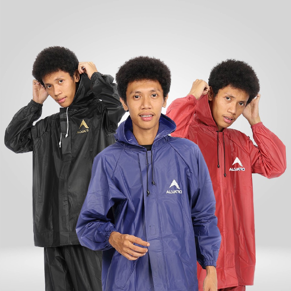 Jas Hujan Alvaro Motor setelan