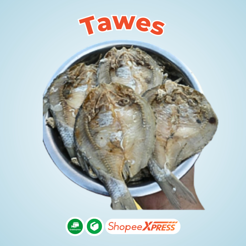 

IKAN ASIN TAWES GRADE A 250 gr
