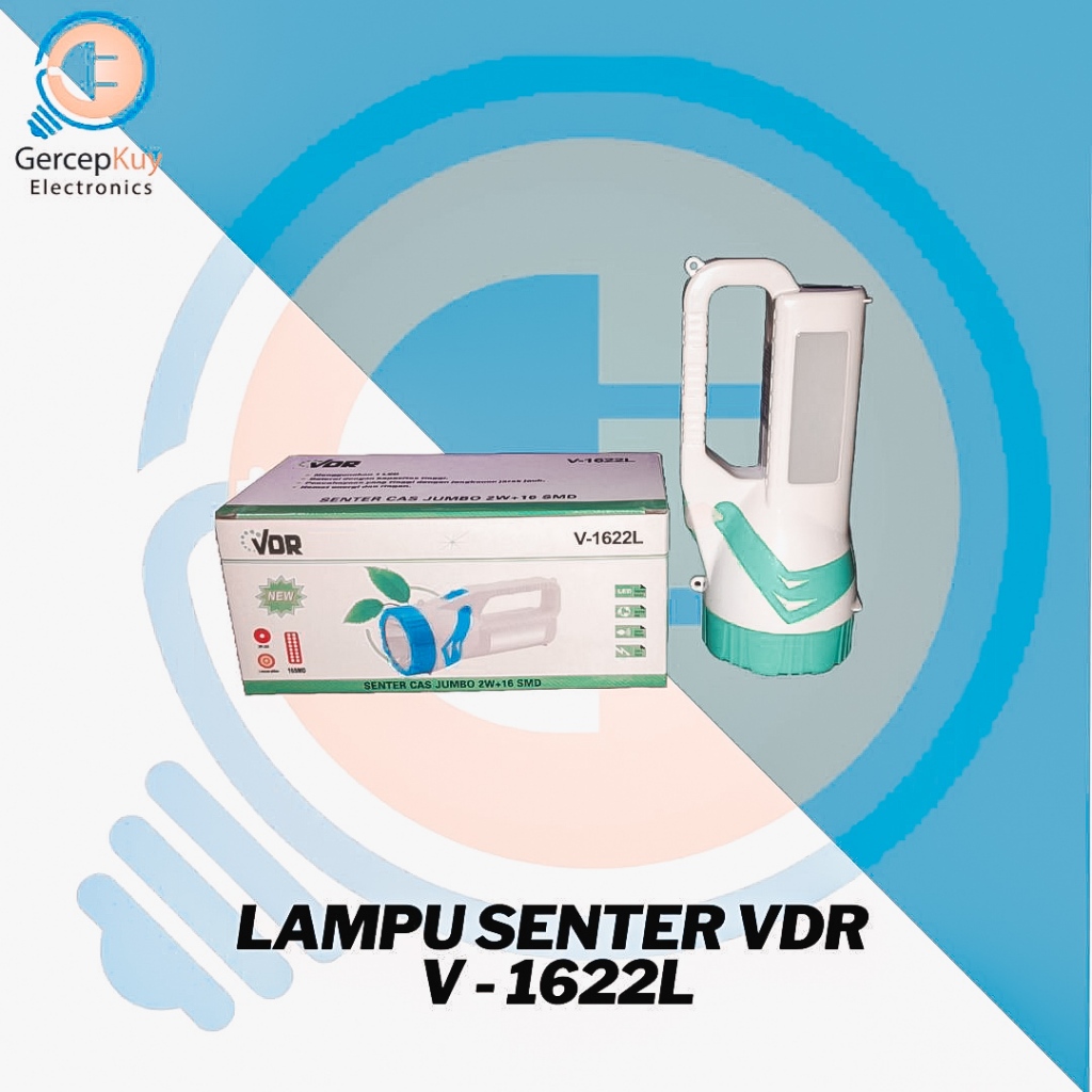 LAMPU SENTER VDR V-1622L