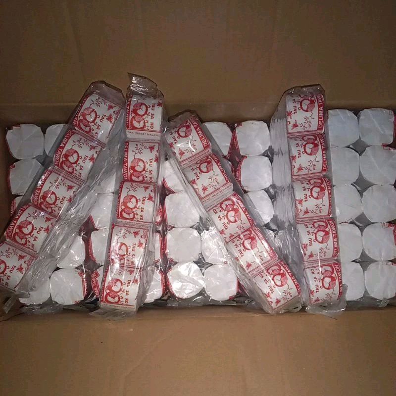 KOYA SANTO KOTAK / KOYA SATRU BULAT TEBAL ISI 10
