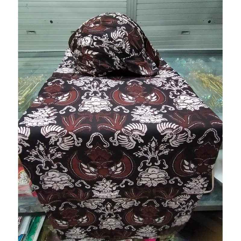 Jarik Alusan / jarik lawasan+blangkon jogja