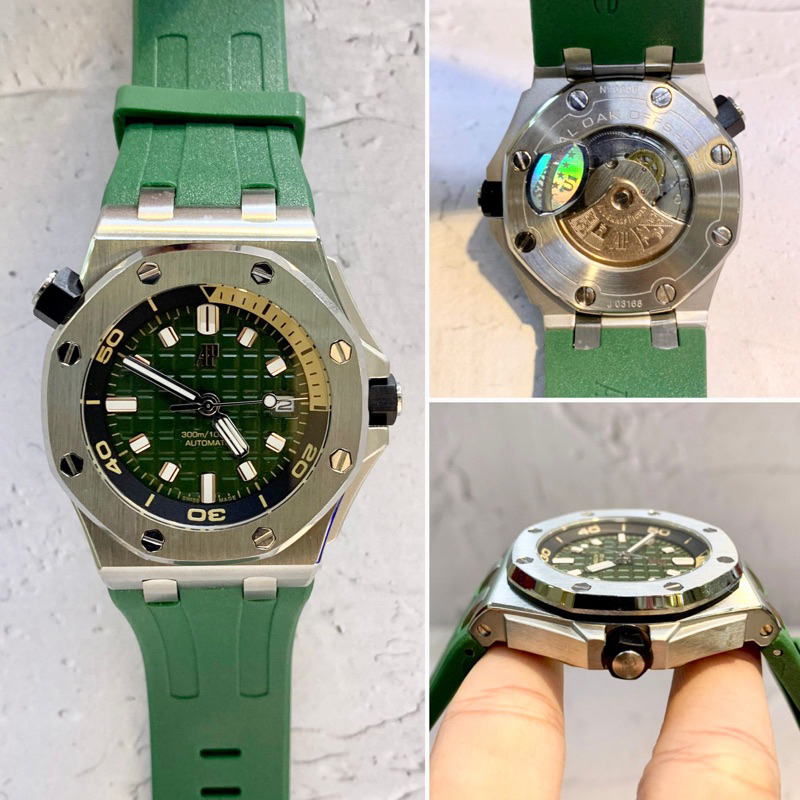 jam tangan fashion pria jam tangan pria automatic jam tangan pria sporty D.42mm jam tangan AP diver 
