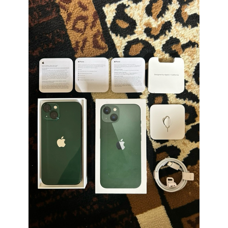 iphone 13 128gb second ibox fullset original