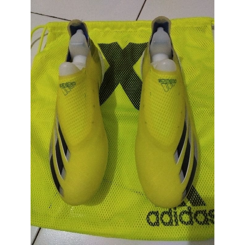 Sepatu Bola Adidas X Ghosted+ FG Solar Yellow