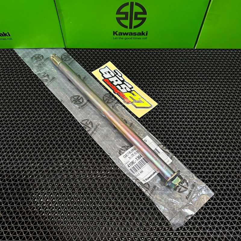 AS RODA BELAKANG NINJA R SS 150 KAZE AXLE,RR 41068-1364 ORI ORIGINAL KAWASAKI