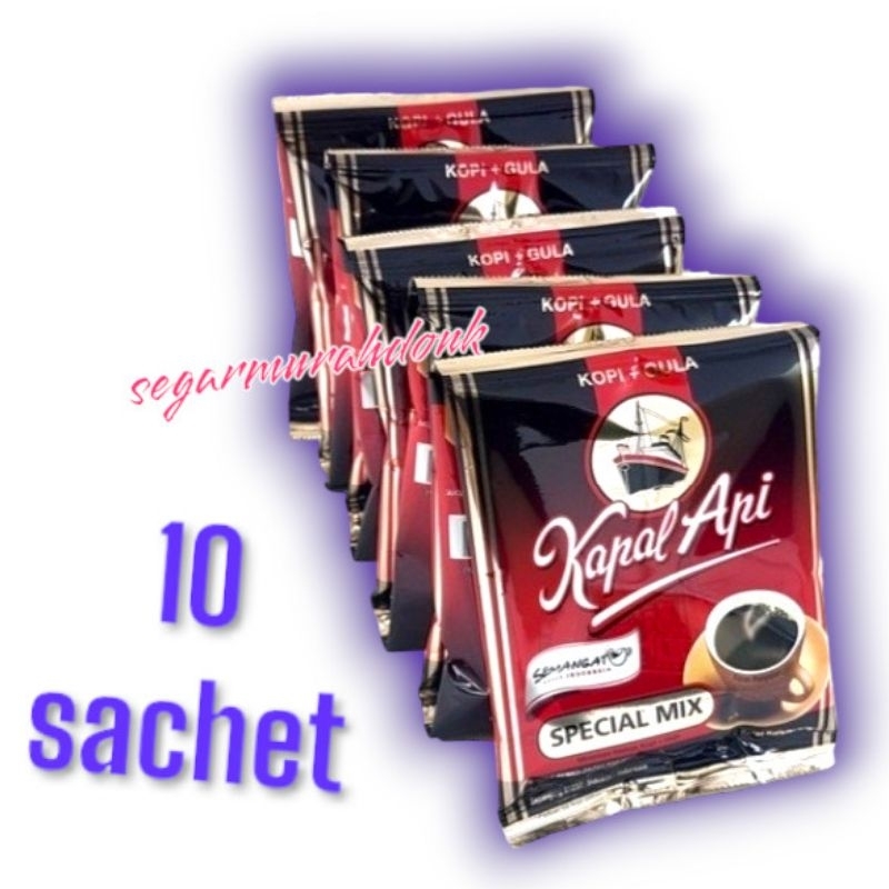 

Kopi Kapal Api Special Mix 1 Renceng isi 10 Sachet