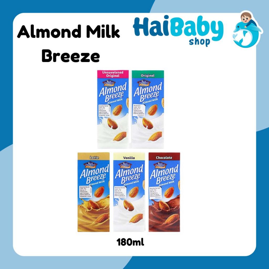 

Almond Breeze Blue Diamond 180gr Almond Milk