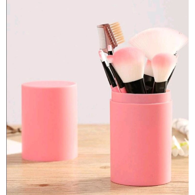 kuas makeup set lengkap/kuas makeup