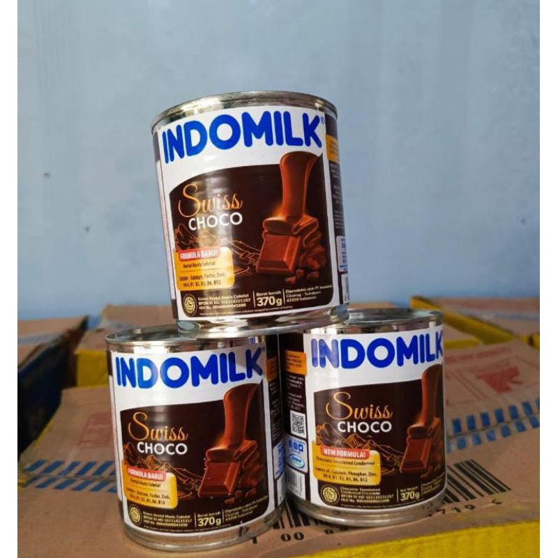 

SUSU KENTAL MANIS INDOMILK FORMULA BARU SIWSS CHOCO 370gr