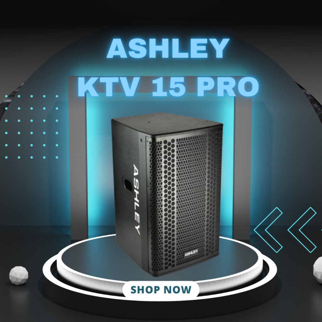 SPEAKER PASIF ASHLEY KTV 15 PRO / KTV-15 PRO / KTV 15PRO 15 INCH GARANSI RESMI ASHLEY