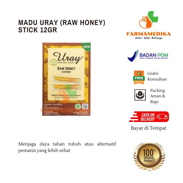 

MADU URAY (RAW HONEY) STICK 12GR