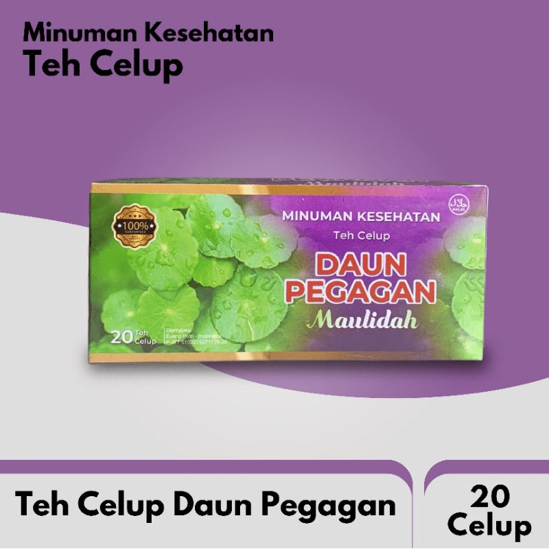 

Teh Celup Daun Pegagan isi 20 kantong