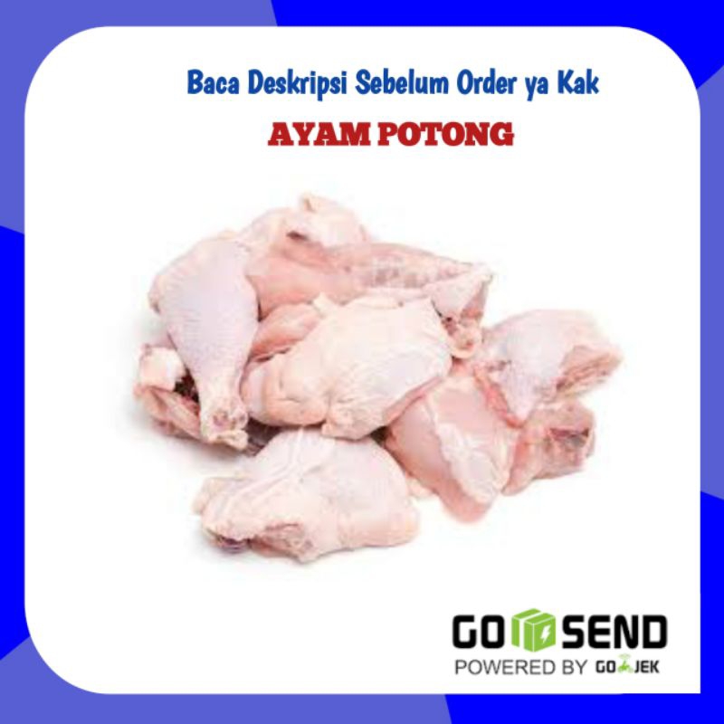 

Ayam Potong Fresh 500gram 1kg - Toko Pasar Sayur Segar Palembang