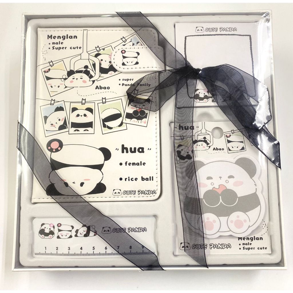 

Gramedia - Kako Cute Panda Stationery Set Box White
