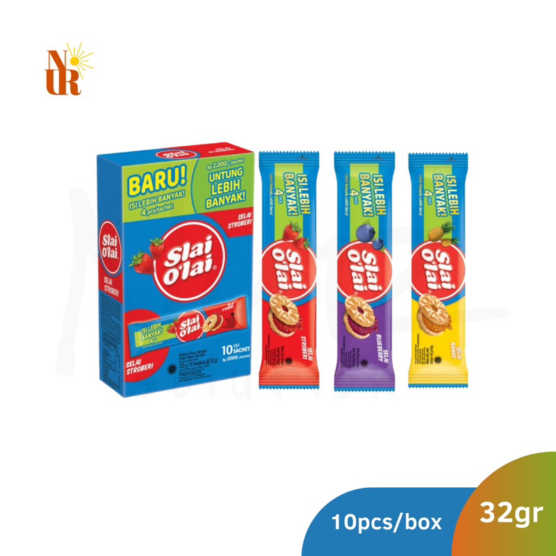 

Biskuit Roma Slai Olai 32gr x 10pcs [Box]