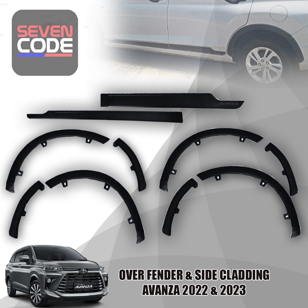 OVER FENDER AVANZA XENIA 2022 2023 2024 FENDER TRIME AVANZA XENIA 2022 UP