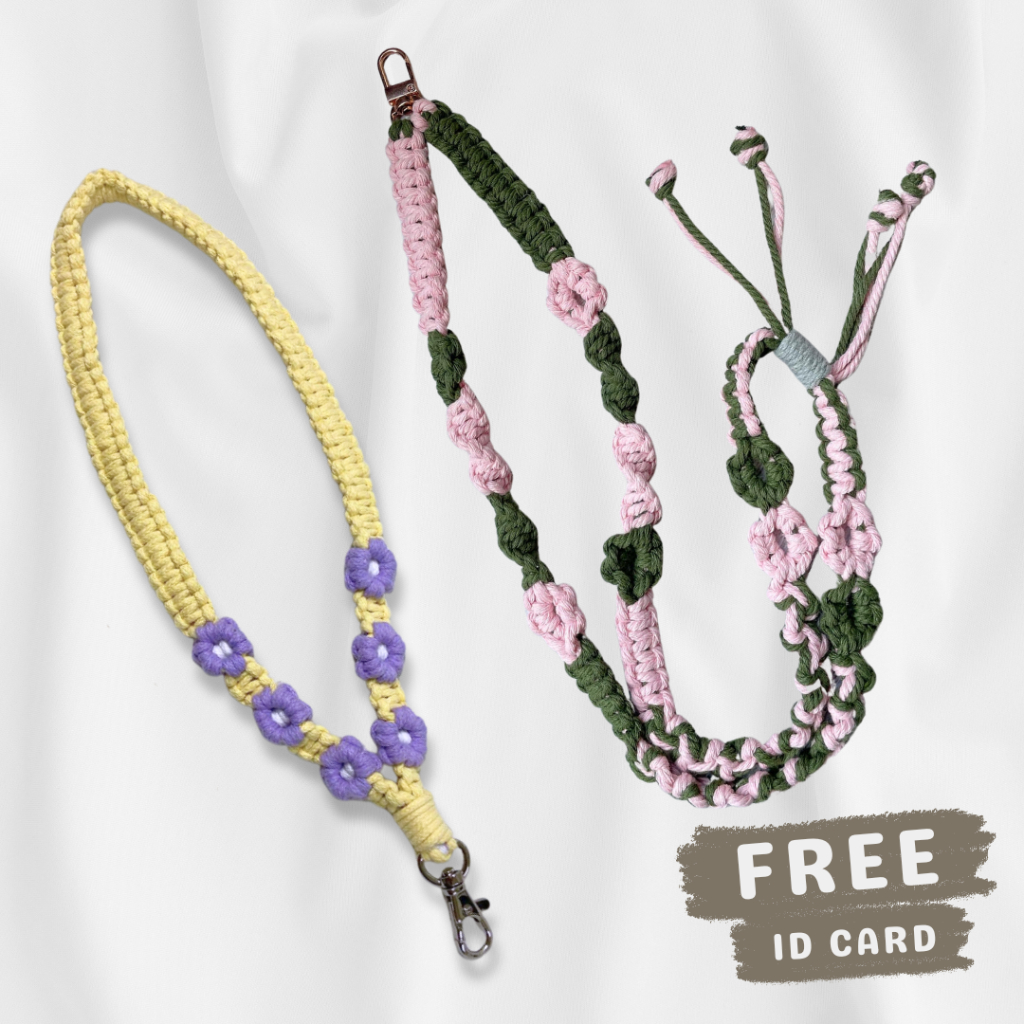 

Macrame Lanyard - Lanyard Name Tag