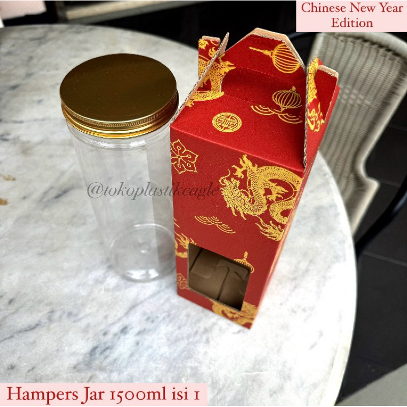 

[CHINESE NEW YEAR EDITION] Hampers Jar 1500ml isi 1 Motif Dragon