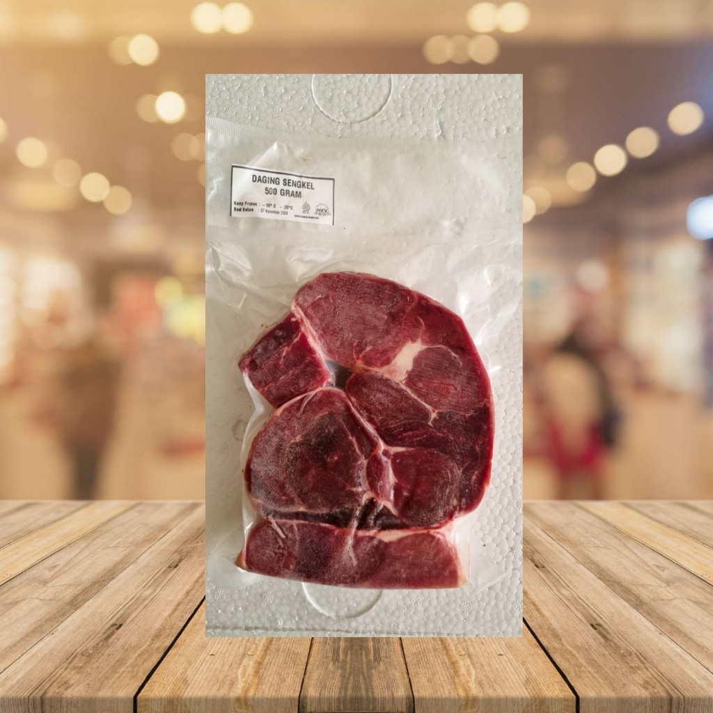 

Daging Sapi Sengkel | Beef Shank Halal 500gr Frozen