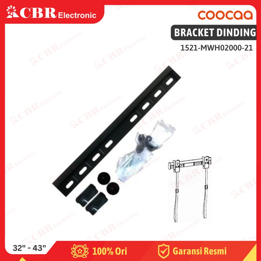 Bracket TV LED COOCAA 1521-MWH02000-21 / 32" inch - 43" inch