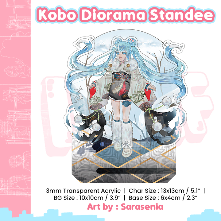 

Kobo Diorama Standee - Standee Hololive - Sara
