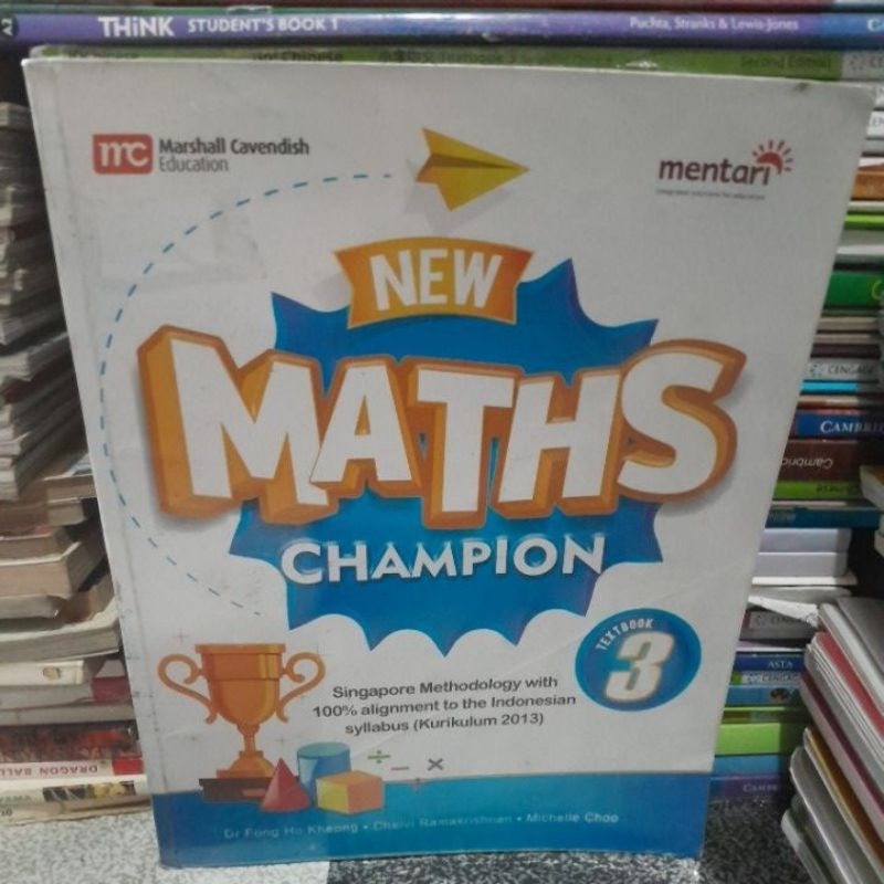 Buku New Maths Champion 3 textbook