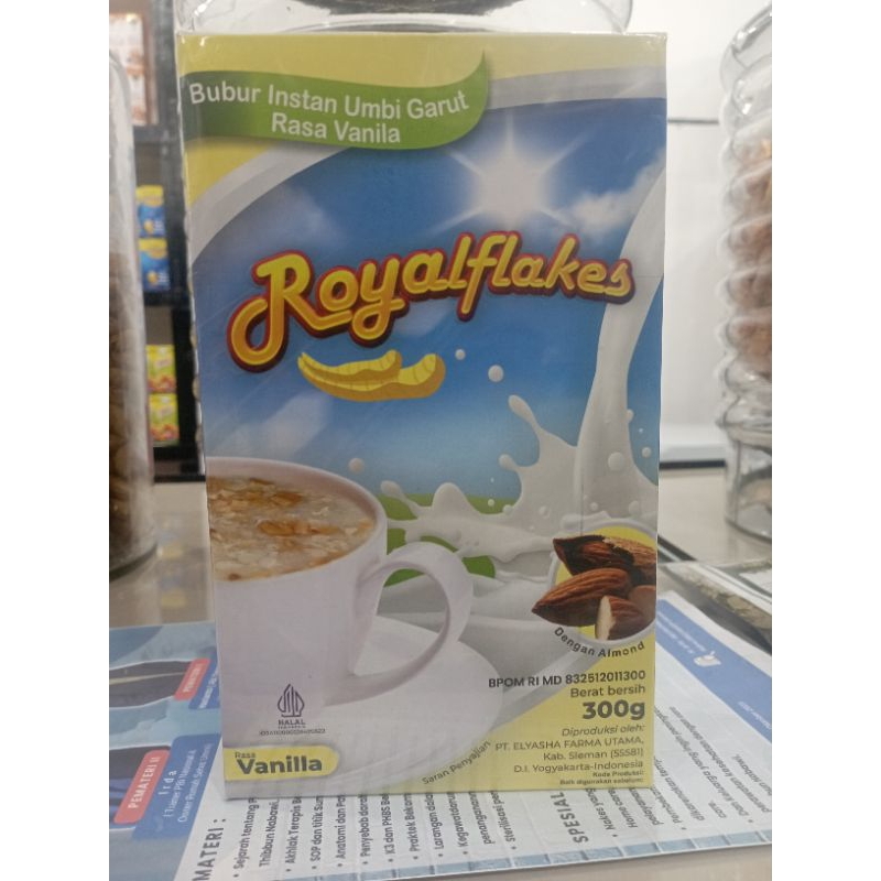 

Royalflakes Serial Umbi Garut Obat Maagh dan Asam Lambung