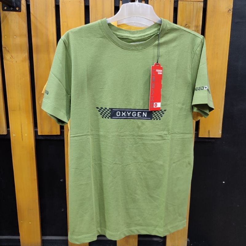 OXYGEN ORIGINAL 019 Atasan Kaos Oblong Pria Lengan Pendek