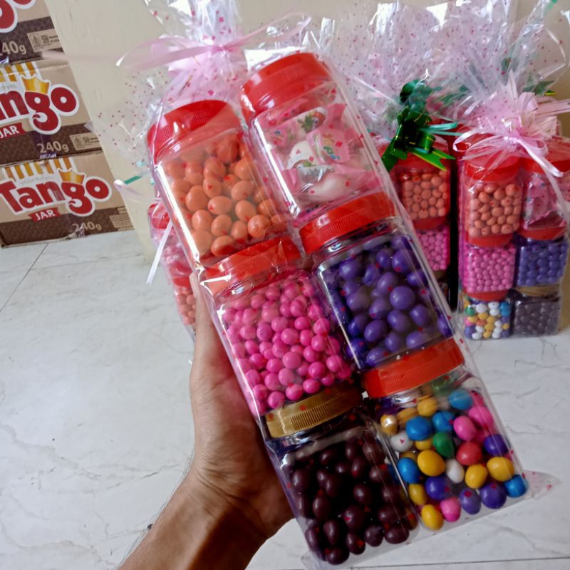 

termurah parcel permen coklat 6 toples