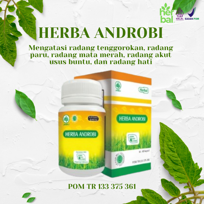 Toko tanaman obat HIU HERBA ANDROBI pil kapsul kesehatan ramuan herbal plus sehat organik alami untu