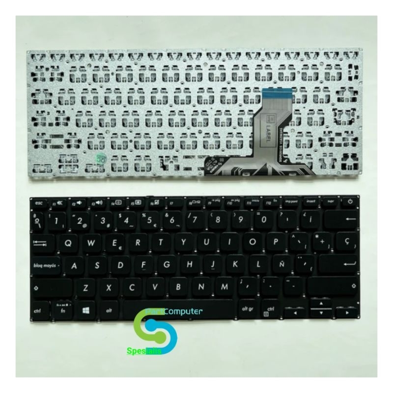 Keyboard Asus Vivobook 14 A420 A420u A420ua A420f X420 X420u X420ua - Hitam