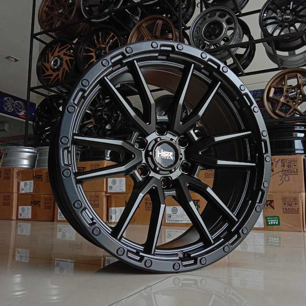 Velg R20 baut 6 mobil pajero fortuner triton hillux colorado hummer dll velg mobil model fuel