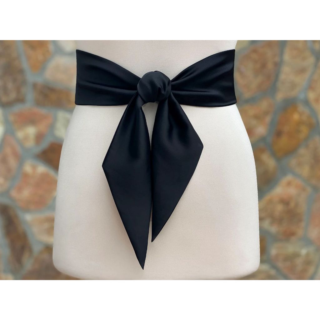 Obi Tali Satin Ikat Pinggang Tali Satin