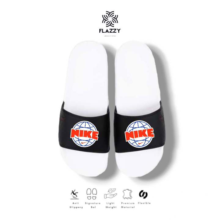 Sandal slop pria wanita NIKE - sandal slop pria distro original 100% - Sandal slop pria distro - san