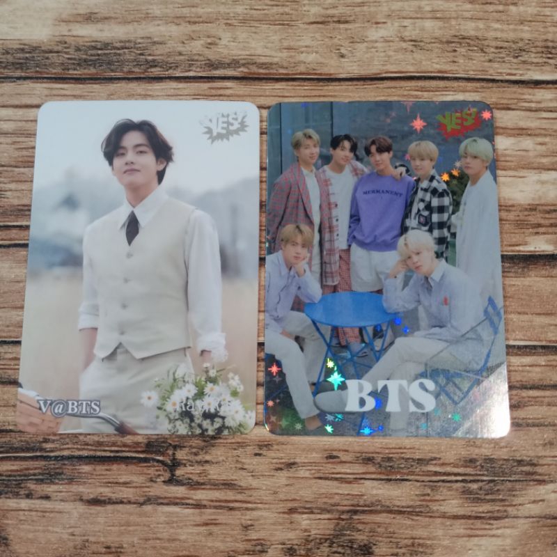 YESCARD SET - V & GRUP BTS-