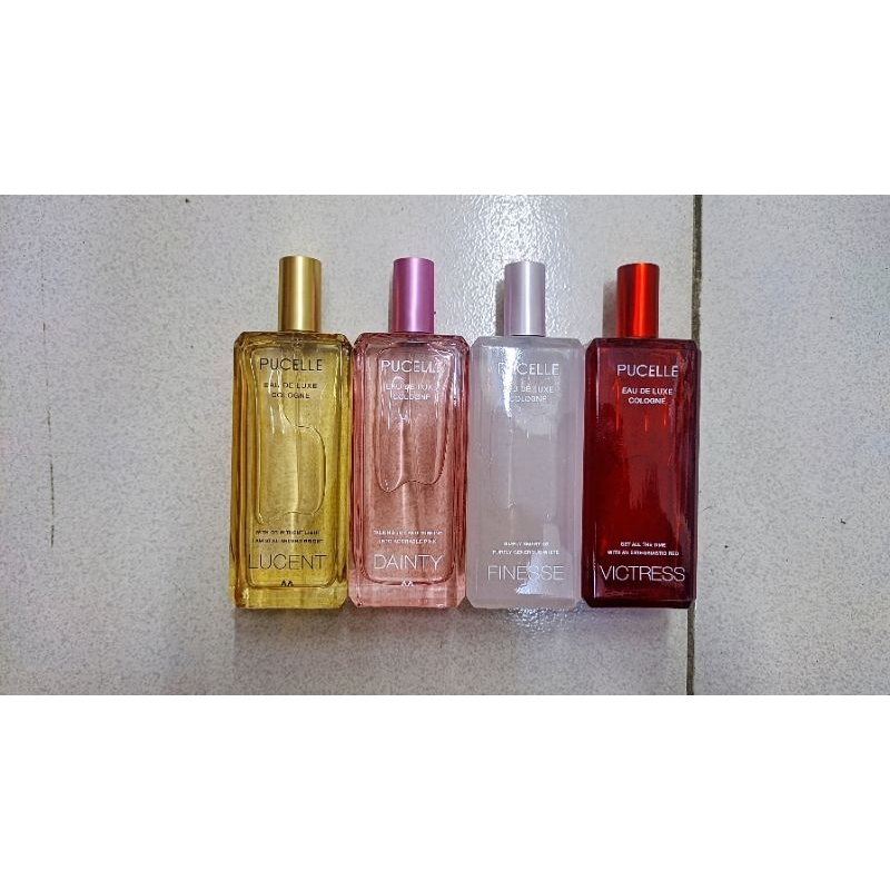 Parfum Spray PUCELLE Eau De Luxe Colagne Lucent/Dainty/Finesse/Victress 100ml