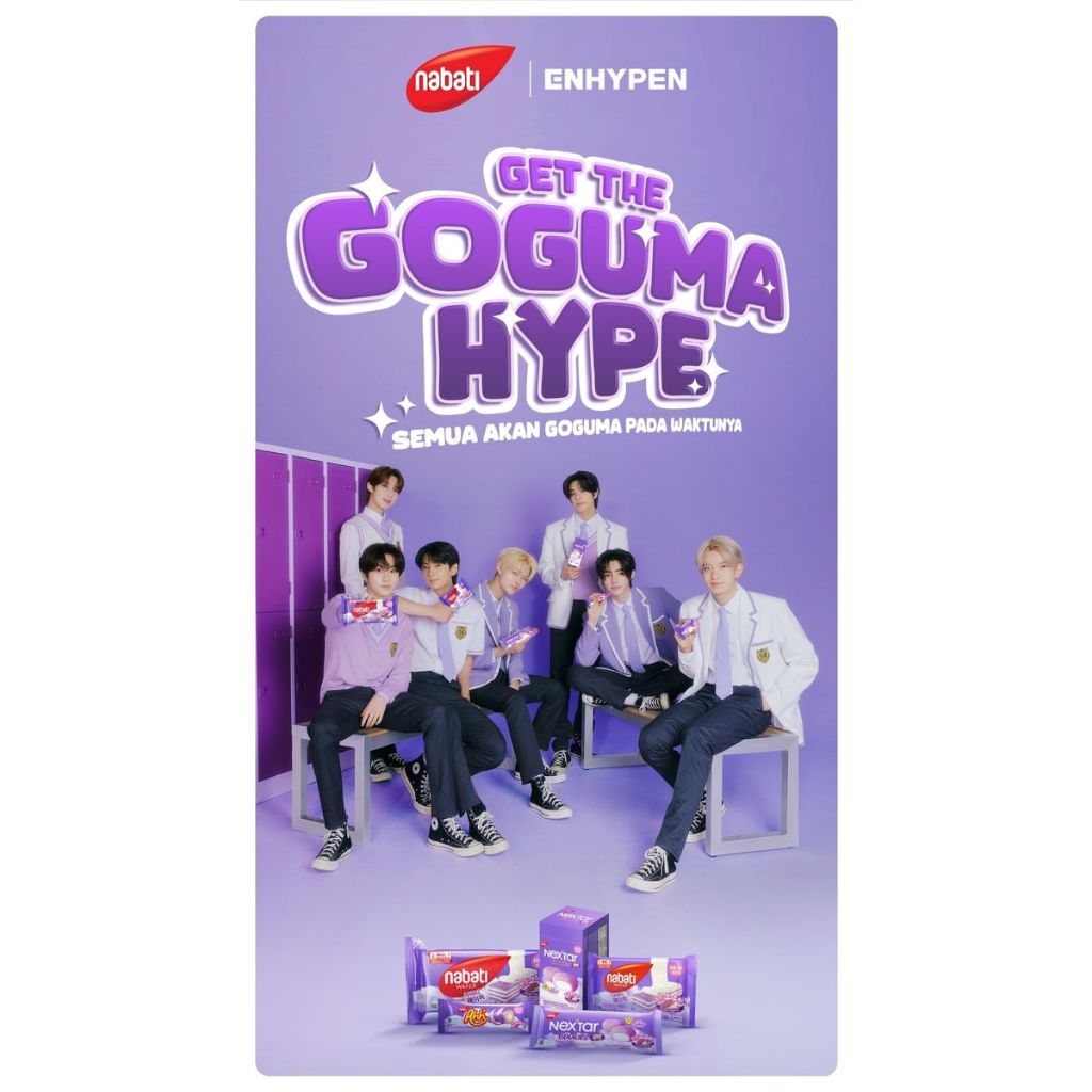 

Nextar Cookies Korean Goguma 90gr with Exclusive Photostrip Enhypen