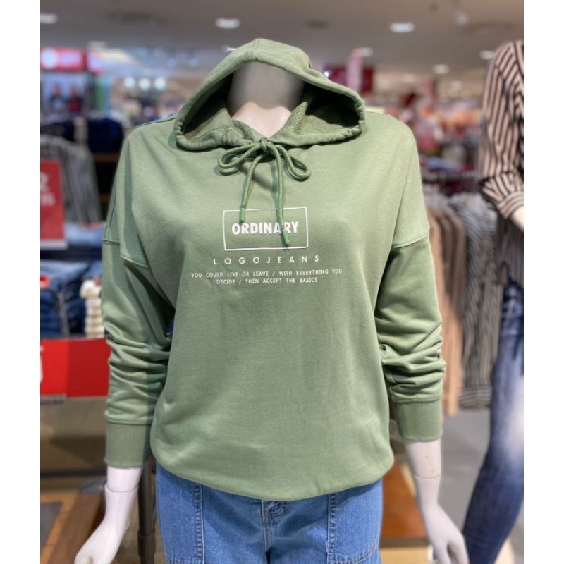 hoodie wanita logo jeans original new arrival