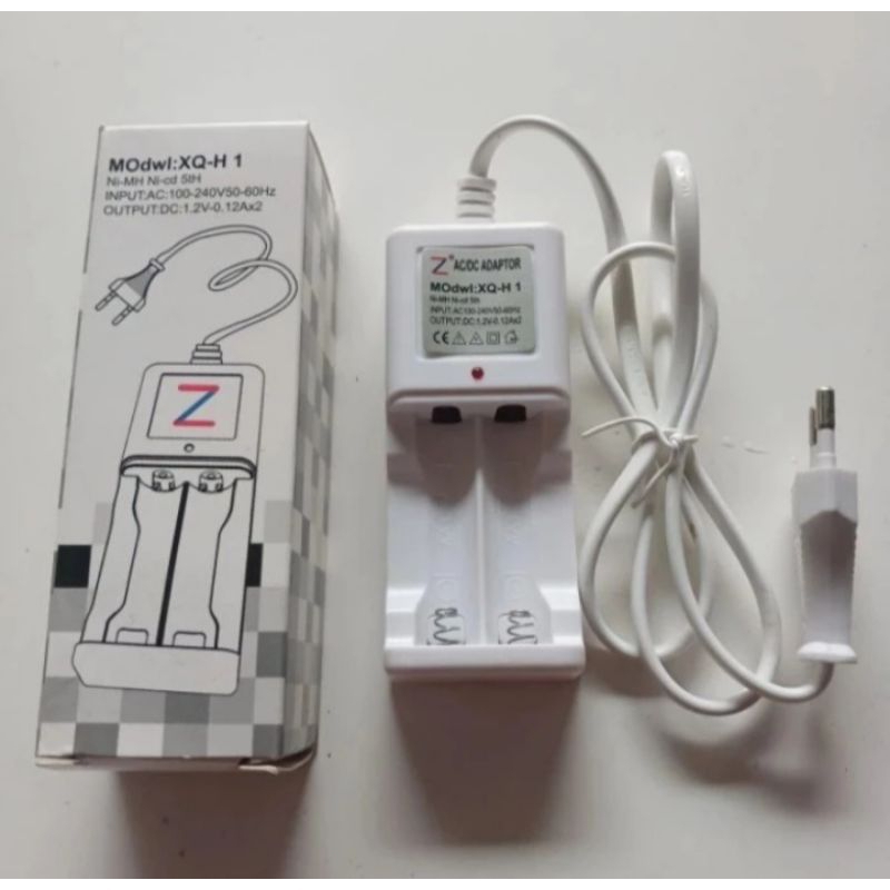 CHARGER BATERAI 2 SLOT / ALAT CAS BATERAI AA-A3