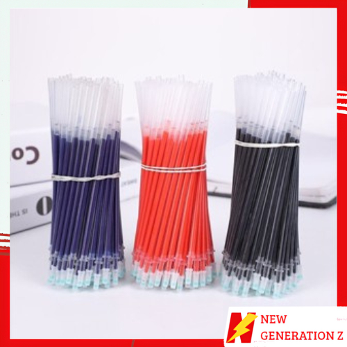 

NGZ Refill Tinta Pulpen Gel Tinta Pena cair Isi Ulang 0.5mm Tinta Pulpen Warna Biru Hitam Merah Isi Ulang Pulpen Gel Murah