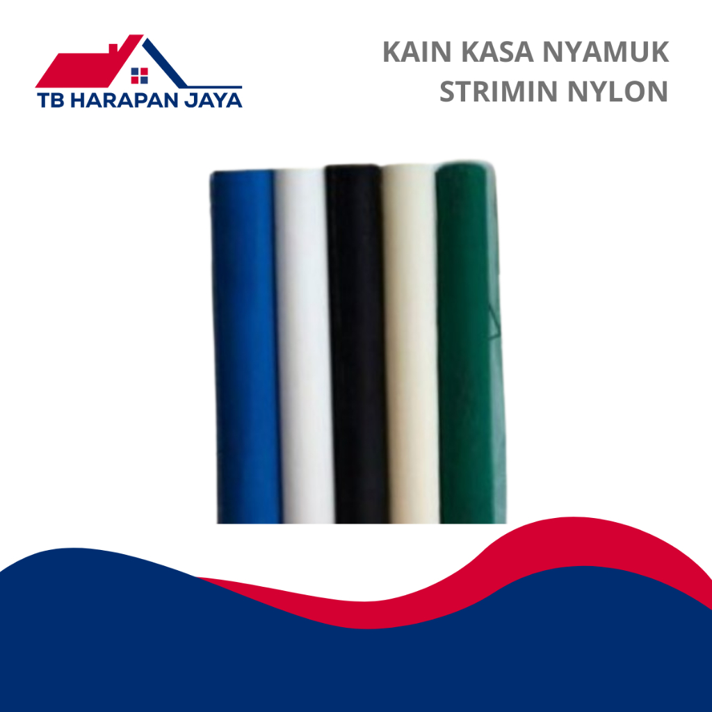 Kain Kasa Nyamuk Nylon Strimin Meteran