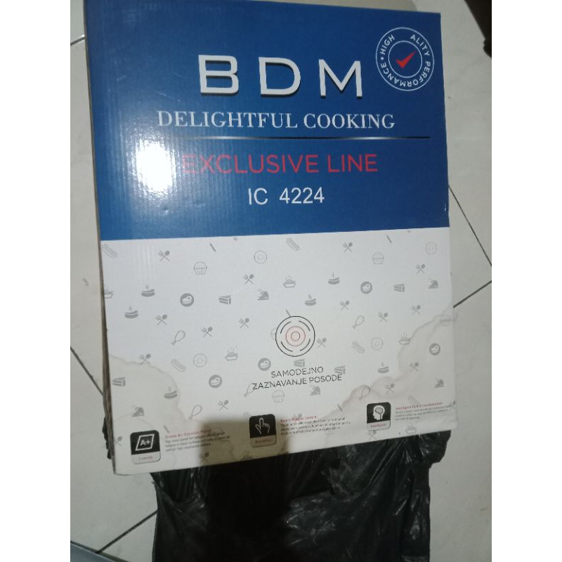 KOMPOR LISTRIK BDM IC 4224 DELIGHTFUL COOKING ori