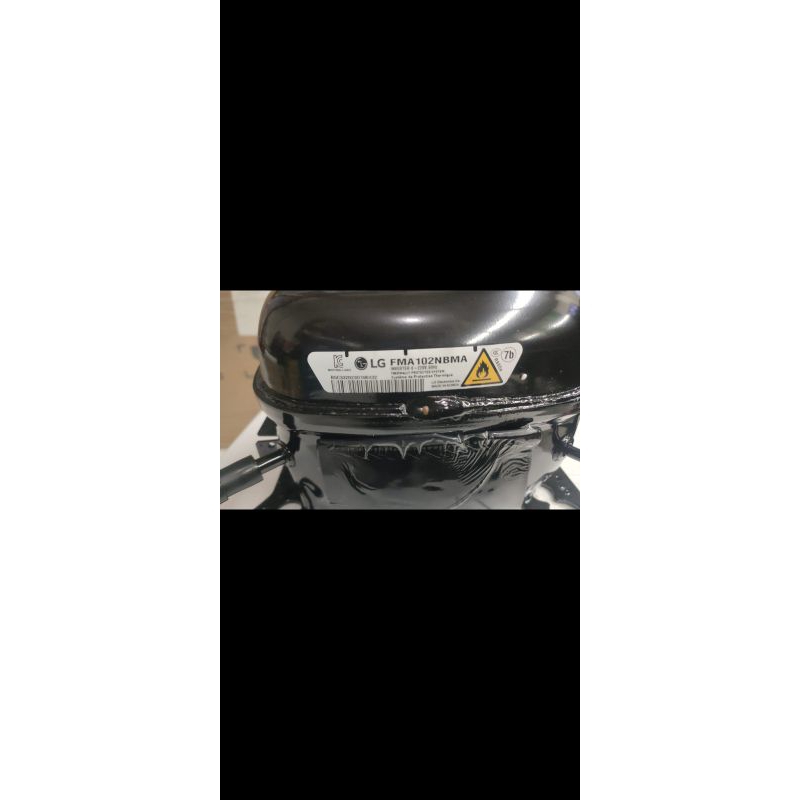 kompresor atau compresor kulkas LG inverter type FMA102NBMA