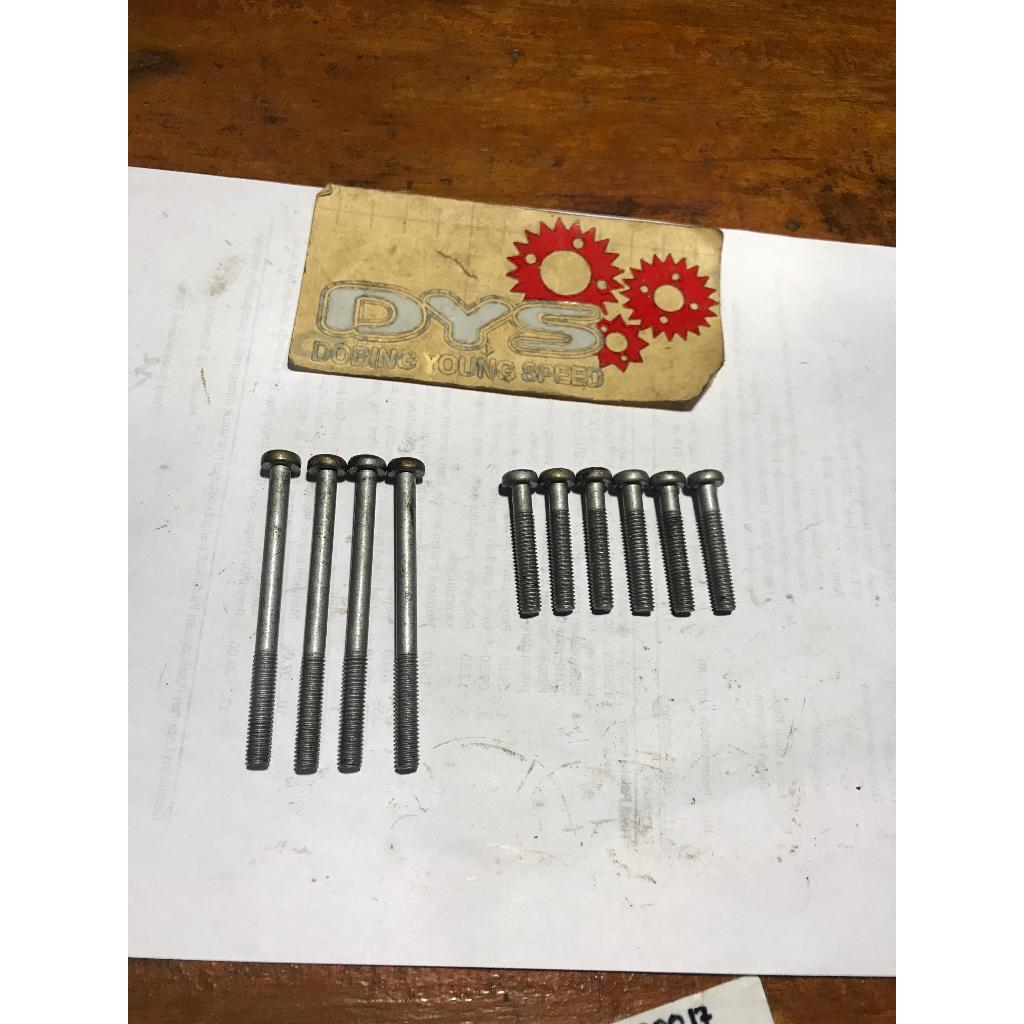 Baut crankcase kalter mesin tengah kawasaki kaze r