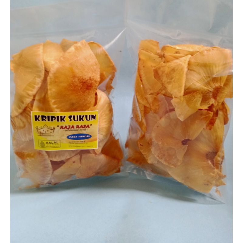 

Kripik sukun asin/manis 200 gr